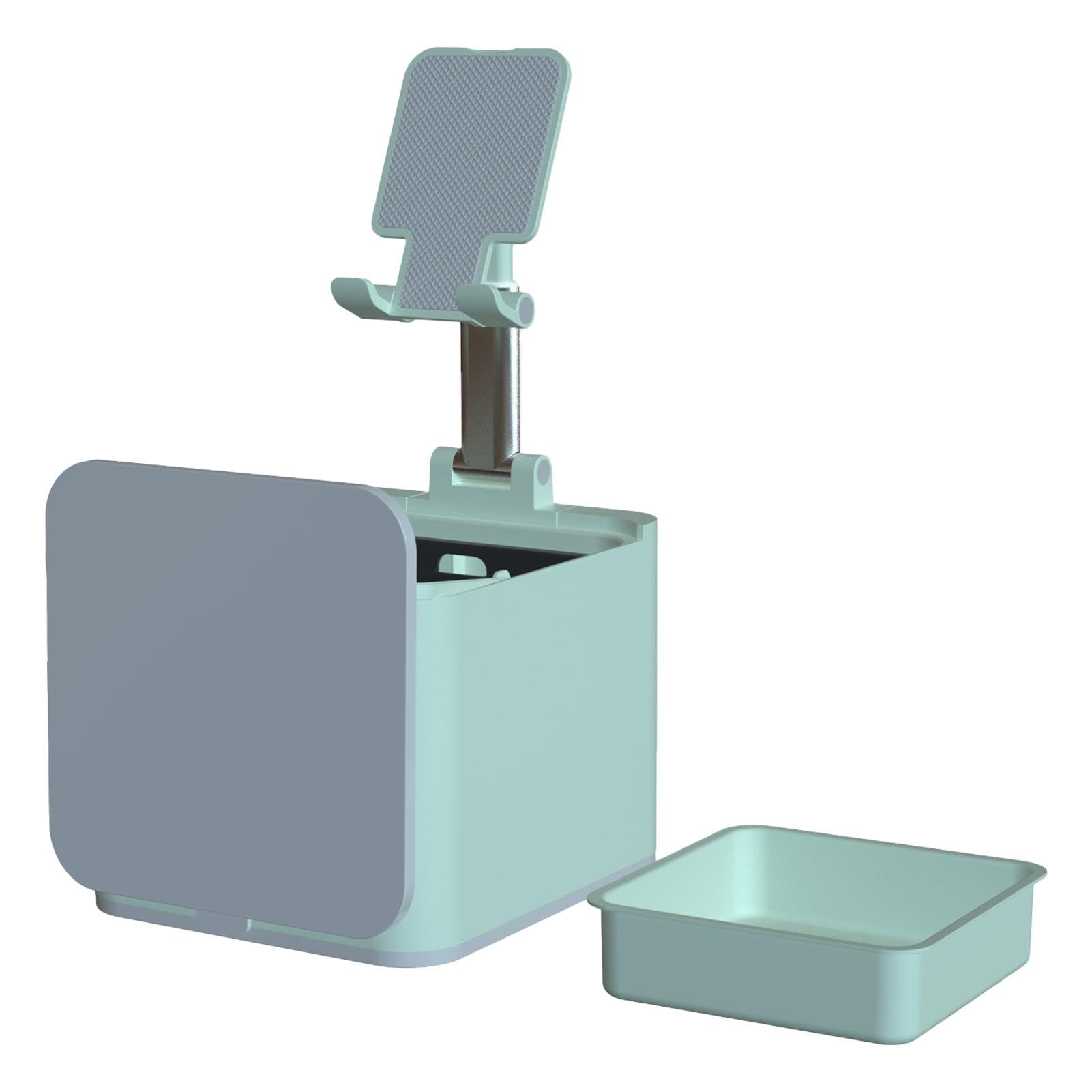 Support de bureau compact pour téléphones portables et visionnage mains libres