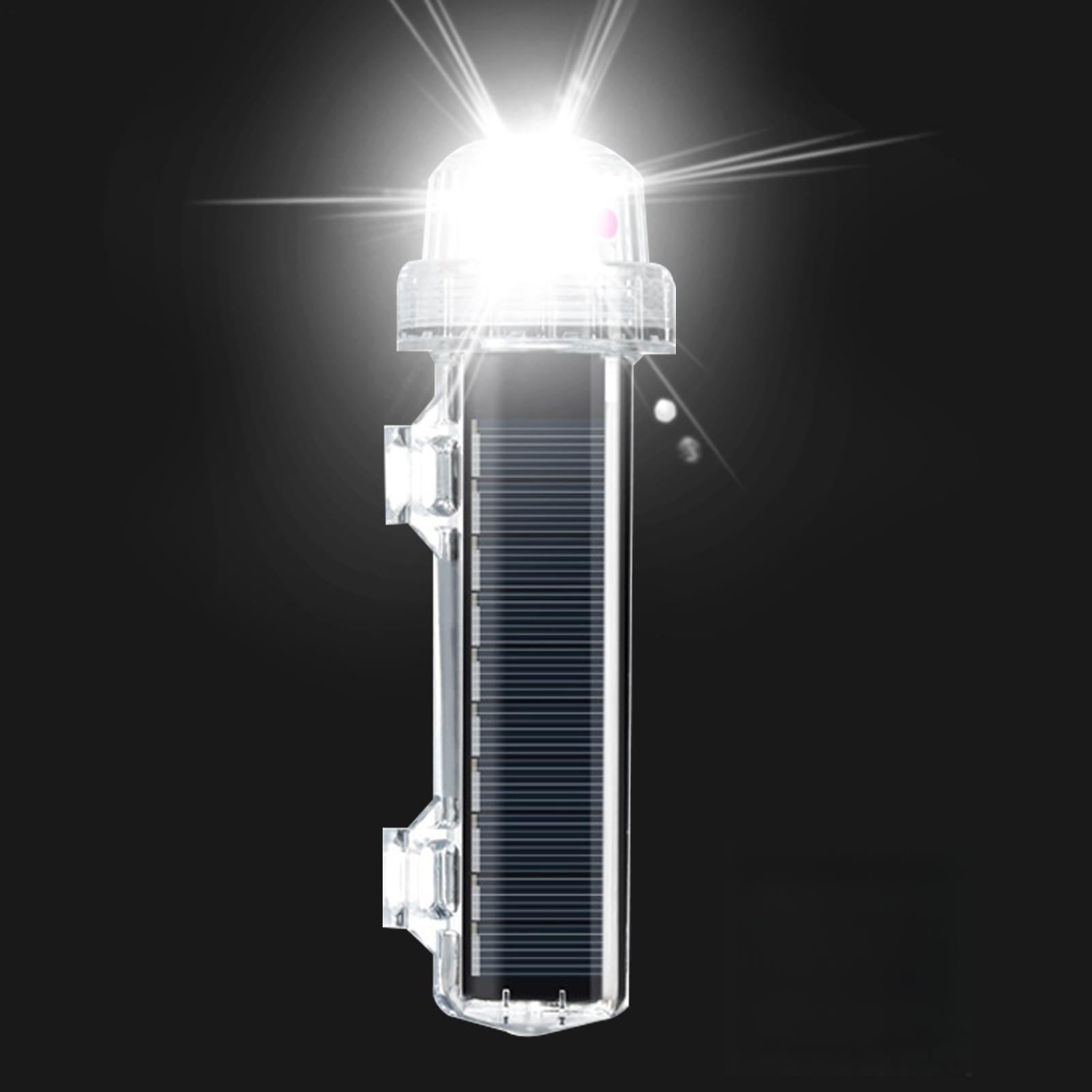 Signal Lumineux Marin Solaire Étanché - Lampe De Détection Pour Filets De Pêche Et Bateaux - Contrôle Intelligent Jour/Nuit