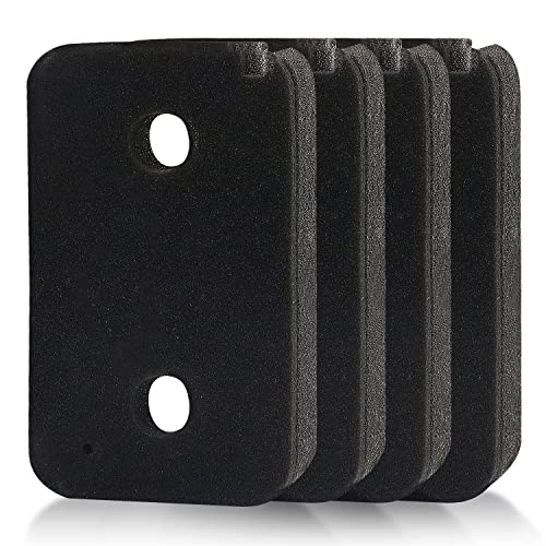 4er Set Filter für Miele 9499230 Trockner Wärmepumpentrockner | Fein/Grob 220 x 130 x 30mm Sockelfilter | Schwammfilte Schaumfilter Ersatzteile Filter Schaumstoff Sponge für Kondenstrockner Cover