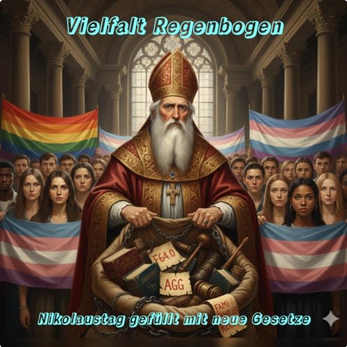 『Vielfalt Regenbogen: Der Nikolaus-Sack voller Rechte』のカバーアート