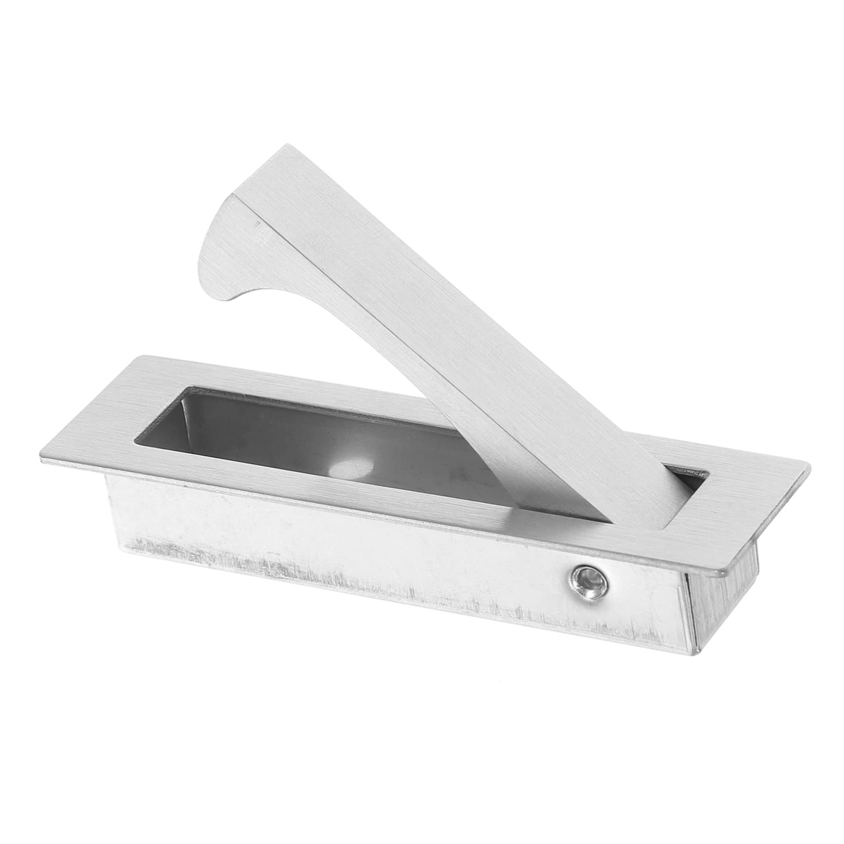 Tirador empotrado de acero inoxidable para puertas de armario y cajoneras