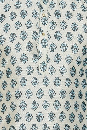 Image of BE ACTIVE Cotton Jacquard Blend Kurta for Men | Traditional and Elegant Design| Indian Kurta| | Full Sleeve Kurta| Classic Ethnic Elegance Green