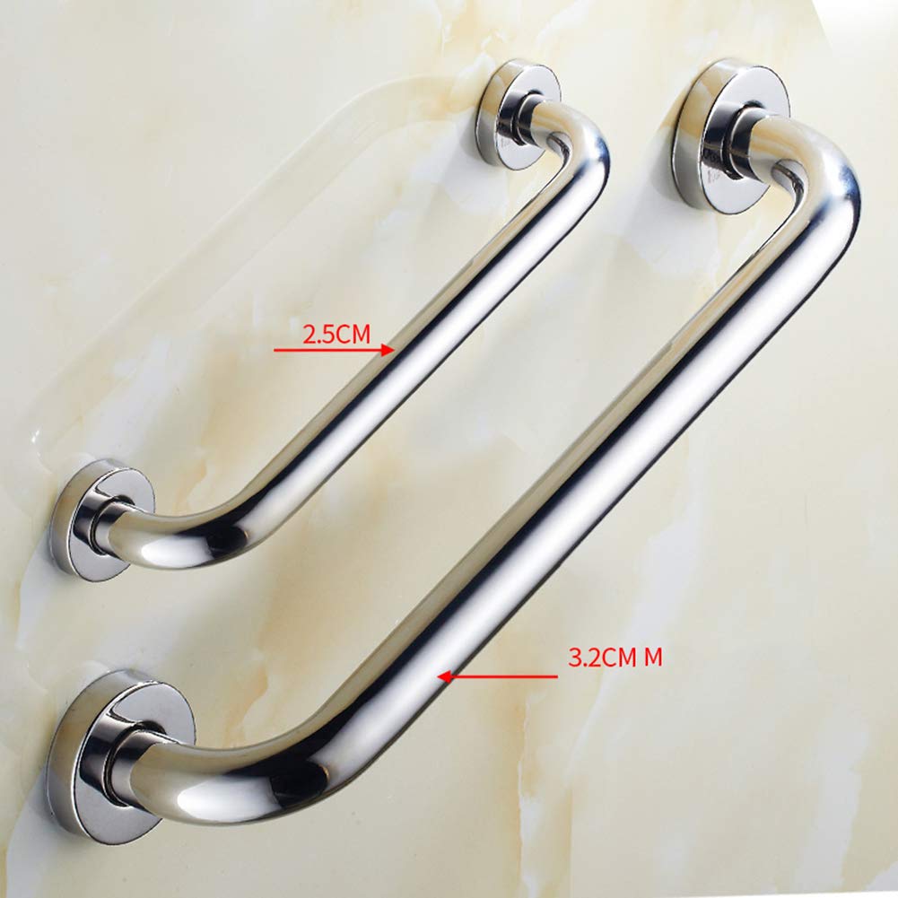 baño asa de Seguridad Barra de Apoyo para baño - Bañador de baño de Acero Inoxidable con barandas - Bañeras de sujeción para bañera Old Man'S - Barra de protección para barandas para baño (7 tamaños