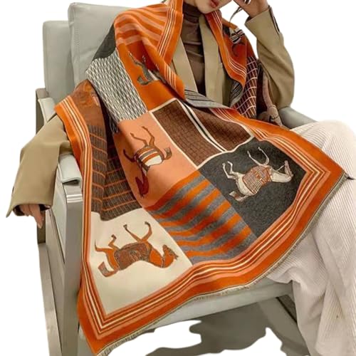 RESISTANCE Women Warm Pashmina Scarves | Winter Cashmere Fashion Scarf Blanket Women Shawls and Wraps for Evening Dresses3