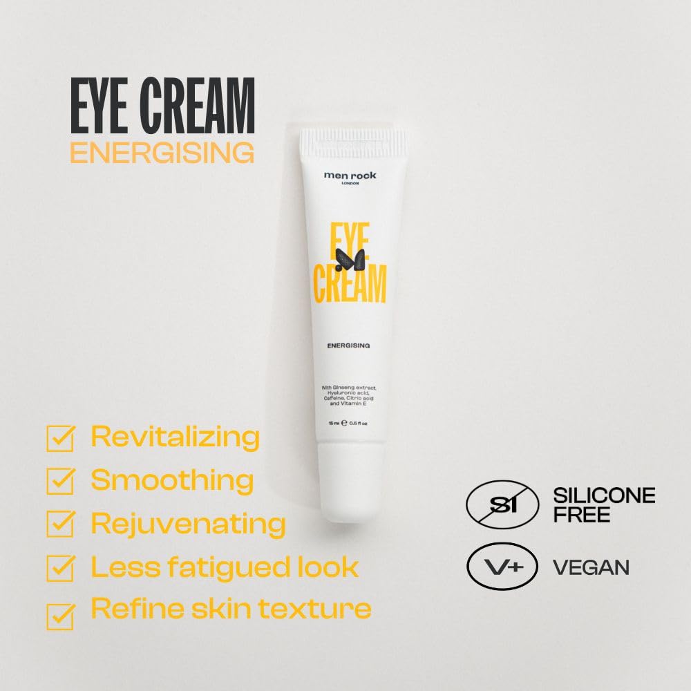 Men Rock Eye Cream for Men - 0.5 oz Cream
