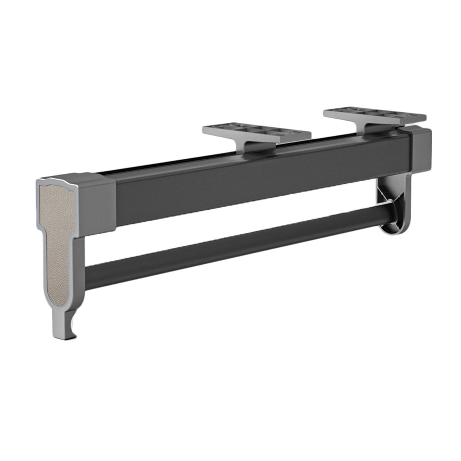 Appendiabiti Estraibile per Pantaloni, Asta Appendiabiti Estraibile Regolabile in Acciaio Resistente per Armadio, Soluzione salvaspazio per riporre Pantaloni, Supporta 25 kg (450 mm), Ideale