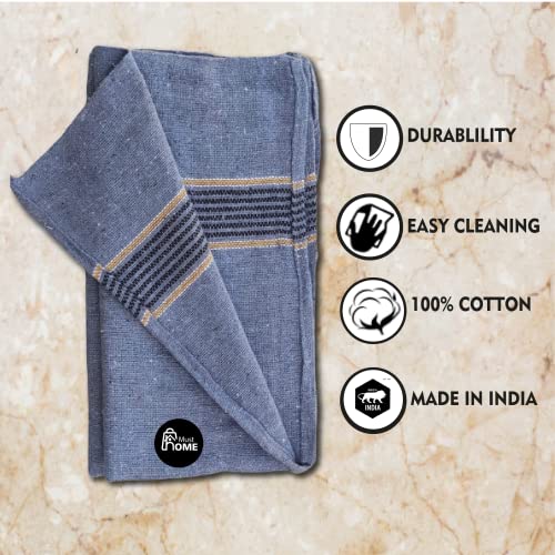 Image of Pocha | Mop | Pocha for floor cleaning | Pocha cleaning cloths | Reusable cleaning cloths | Kitchen cleaning cloths | Cotton Floor Cleaning Pocha | 60cm x 60cm (8)