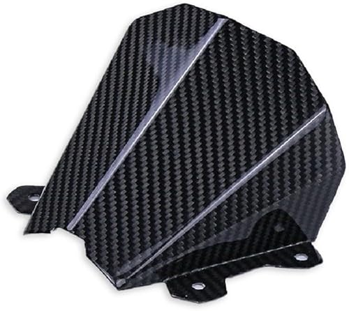 Wind Deflectors Motorcycle Front Windshield Fairing Protector Full Carbon Fiber for Yam&aha MT09 FZ09 2020 2021 2022 2023