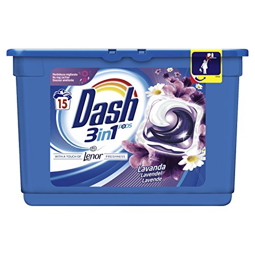 Preisvergleich Produktbild Dash Pods Waschmittel mit Duft Lavendel, Hohe Reinigungskraft