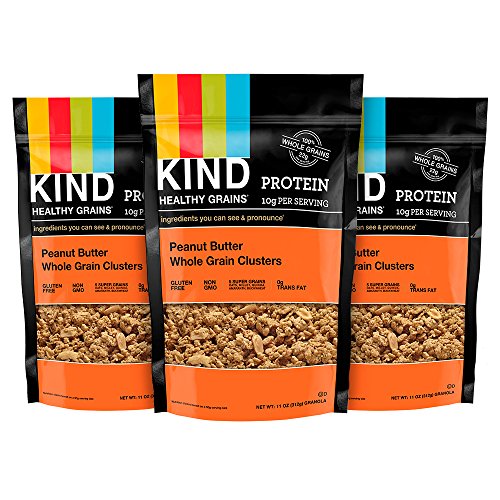 image for KIND Healthy Grains Clusters, Peanut Butter Whole Grain Granola, 10g P