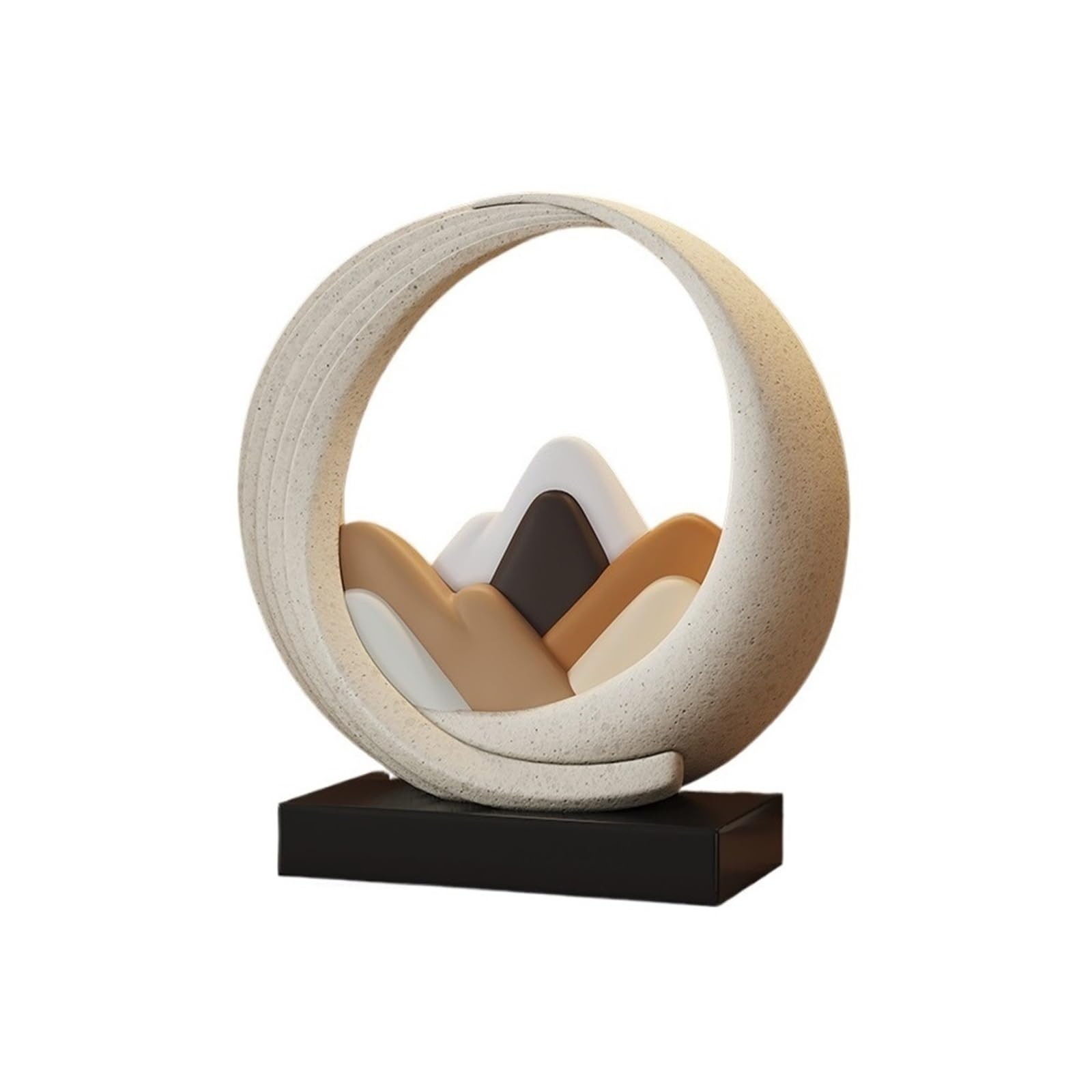 AILIUXIAOYAN Home Hecor Exquisite Decorative Ornaments Luxurious Desktop Sculptures for The Study, Resin.