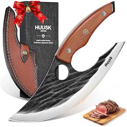 Huusk Japan Ulu Knife with Sheath