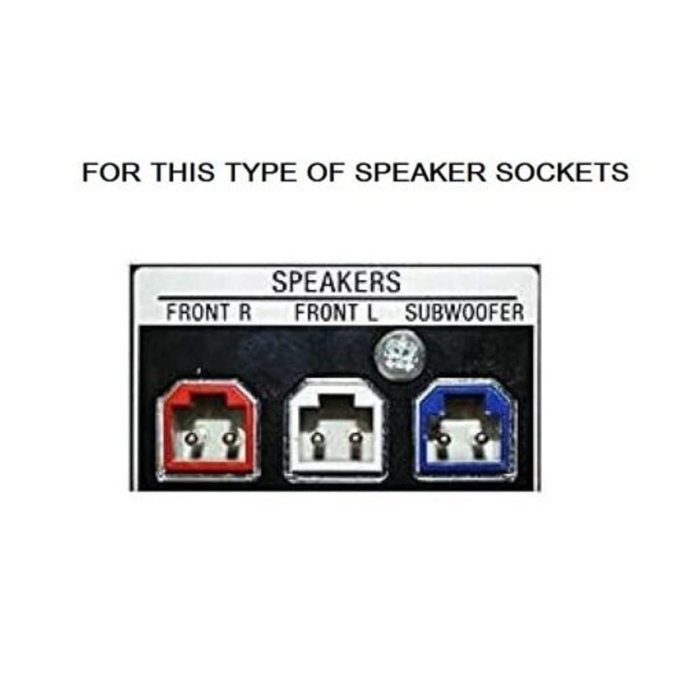 Câbles D'enceintes Speaker Cable Wire Cord RED-White 3 Meter 2 Pieces For Sony Home Audio System CMT-CPX1 HCD-CPX1 CMT-CPX11 HCD-CPX11