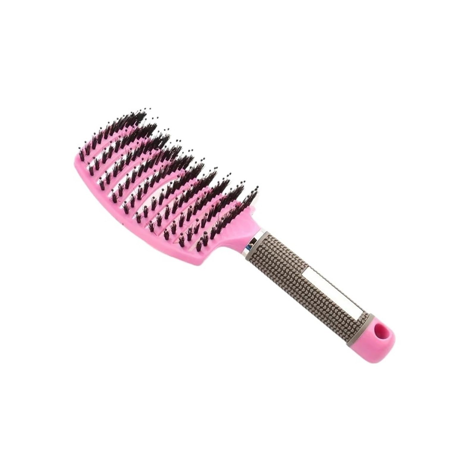 Peine for mujer, herramientas de estilismo salón peluquería rizada, cepillo for el cabello, 1 Uds. Desenredante(Pink)