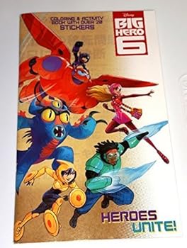 Toy Big Hero 6 - Heroes Unite! Coloring & Activity Boo Book