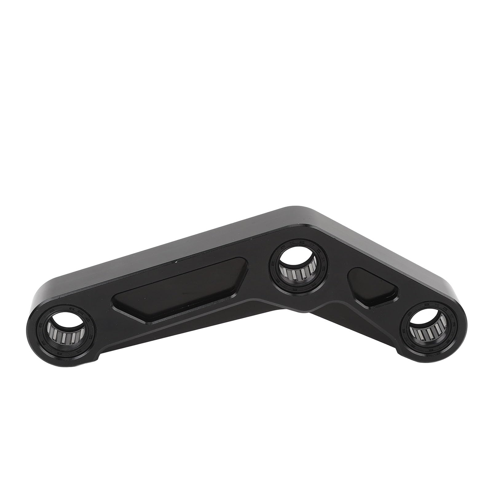 aqxreight Link di abbassamento posteriore in lega di metallo per moto, compatibile con MT07 YZF R7 2014 2024 ad alta velocità e stabilità (nero)