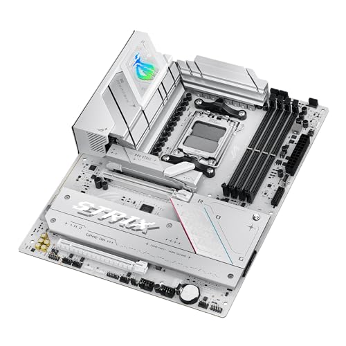 Image of ASUS ROG Strix B850-A Gaming WiFi - AMD ATX Motherboard, 14+2+2 Power Stages, DDR5, Four M.2 Slots, PCIe 5.0, WiFi 7, USB Type-C 20Gbps and Aura Sync RGB
