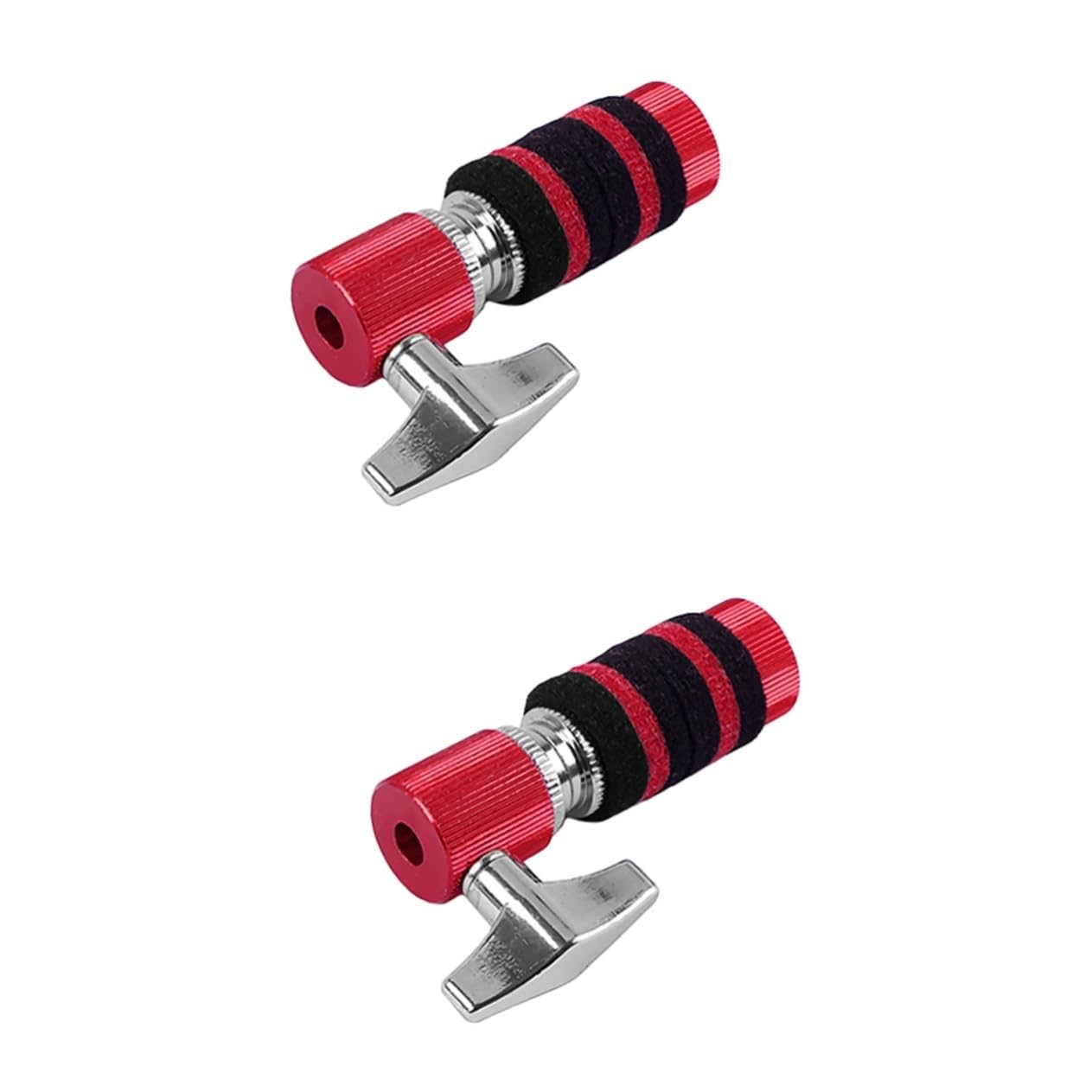 VICASKY 2 Pcs Hi Hat Clutch Jazz Drum Easy Install Drop Clutch Hi Hat Stand Post Drum Parts Reliable Percussion Accessory