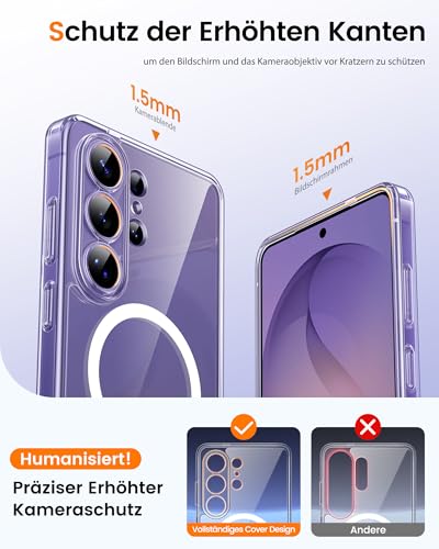 Coque Samsung S26 Ultra Magnétique avec Support et Protection Caméra