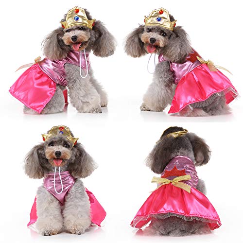 Disfraz Princesa para Perros Medianos miniatura 7