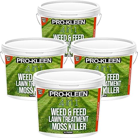 Pro-Kleen 4-in-1 Weed and Feed Treatment Cover
