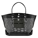 アイリスオーヤマ メッシュツールバッグ TLB-M6047 ブラック