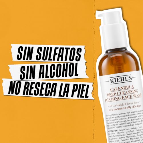 Miniatura 3 de Kiehl´s Calendula Deep Cleansing Foaming Face Wash Gel Limpiador facial 230 ml