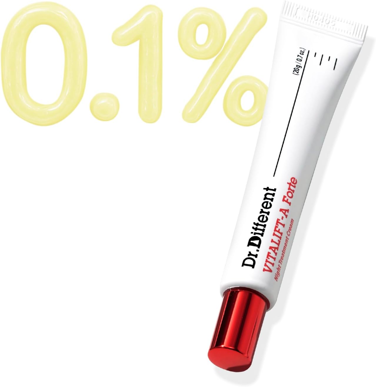 VITALIFT-A Forte - Retinal Intensive Anti-Aging Night Cream for Lifting & Firming-Anti-Wrinkle - Reduce Wrinkles & Fine Lines 0.7oz.