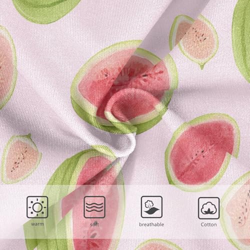 Wusikd Watermelon Pink Guava Girls' Underwear Cotton Girls Briefs Soft Toddler Underwear 2T3