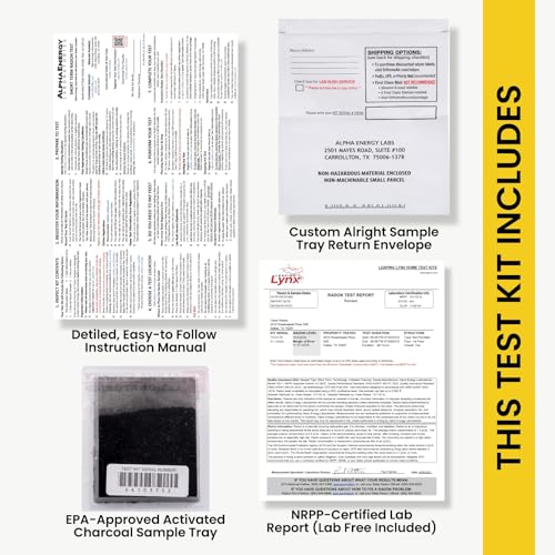 EPA-Approved Radon Test Kit for Home, Lab Analysis Included | Detects Radon Gas Levels in Basements & Living Spaces | Easy-to-Use Air Quality Test with Lab Report & Discounted Shipping| Radon Detector - Image 6