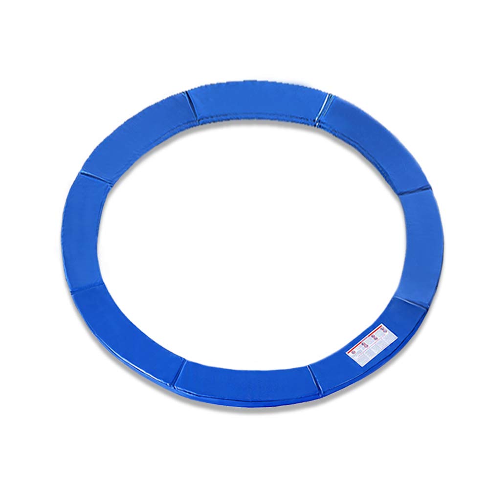 Aufun Trampolin Kantenschutz PVC Trampolin Kantenschutz 244/305/366cm, UV-Beständigkeit Reißfest, 30cm Breite mit Blau/Mehrfarbig