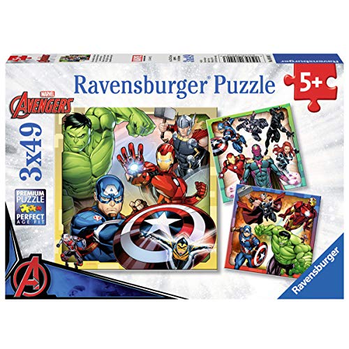 Ravensburger Children Puzzles Marvel Avengers Assemble, - Ages 5+