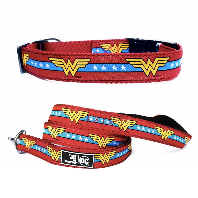 DC Wonder Woman Dog Collar and Leash (Red, M/L) (B078Q2VRYR) Amazon Price History, Amazon Price Tracker