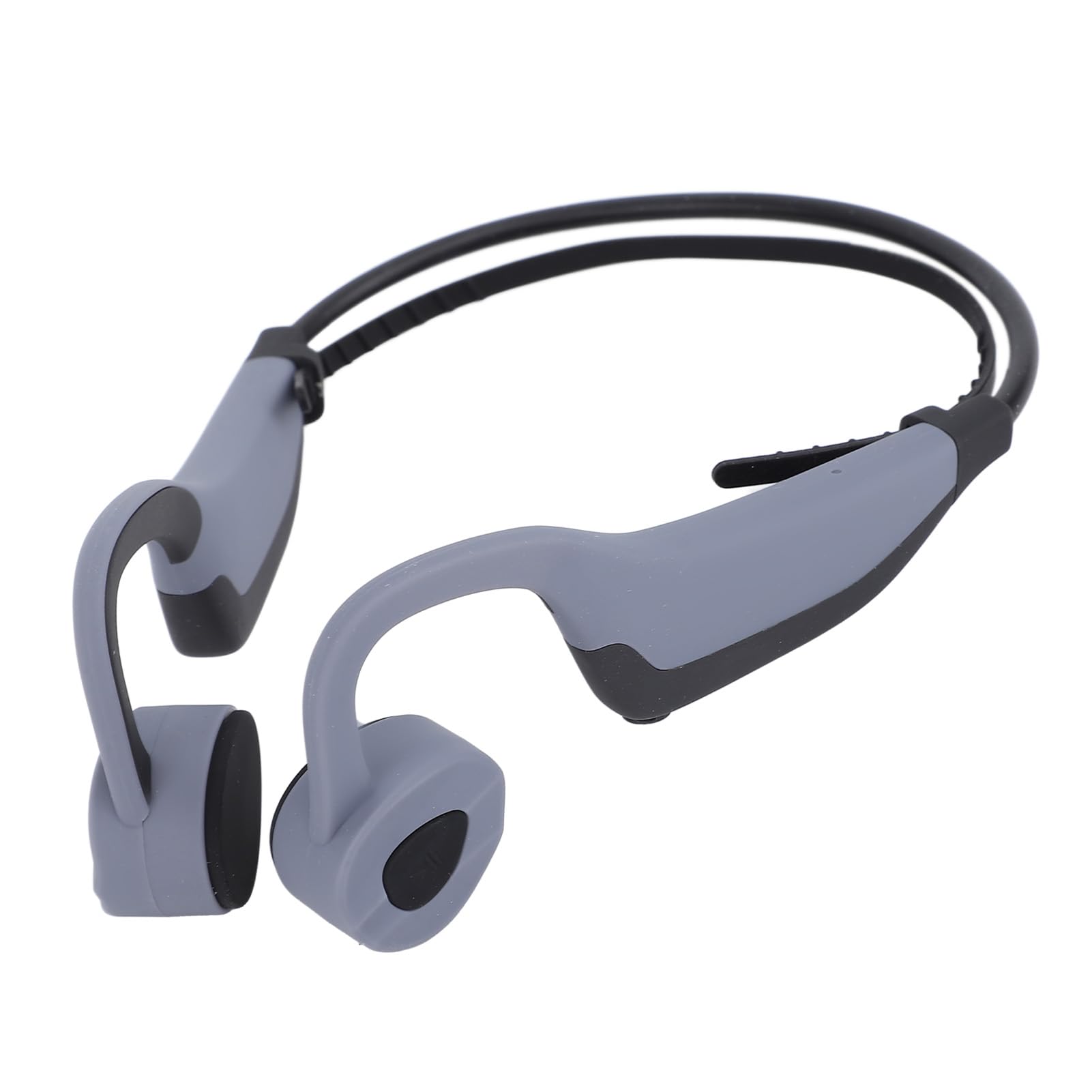 Annadue Cuffie a Conduzione Ossea Wireless IPX8 Resistente All'acqua Qualità del Suono Chiara Memoria da 16 GB per Nuoto e Immersioni (GREY)