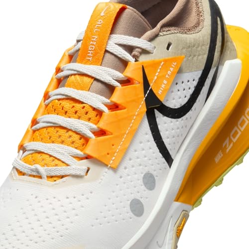 Nike Zegama 2 Women's Trail Running Shoes 'Summit White/Laser Orange/Total Orange/Black' (FD5191-005) - Size 6.5