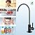 MIAOHUI Reverse Osmosis Faucet, Drinking Water Tap Fits Non-Air Gap Filtration Systems, Modern RO Kitchen Filtered Water Faucet, Lead-Free, Stainless Steel (Black)