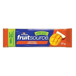 SunRype Fruit Source: Fruit Bars - 30 Pack (Apple Peach, Apple Strawberry, Apple Mango)