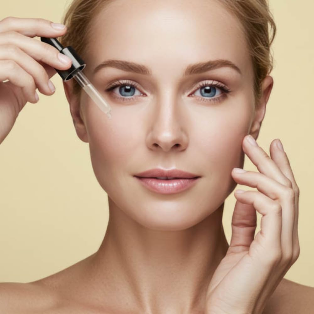 GISÈLE DENIS - Gotas Faciales Autobronceadoras 15 ml, Bronceado Gradual, Hidratante, Autobronceador Facial, con DHA, Eritrulosa y Ácido Hialurónico, Agradable Fragancia, Fórmula Vegana