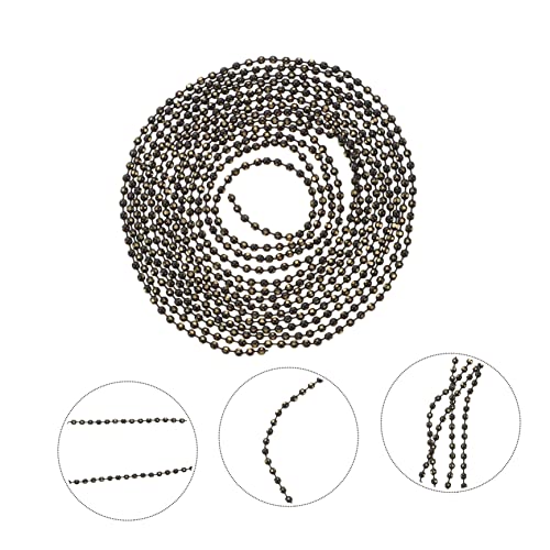 Homoyoyo Corrente De Contas De Cobre Decoração De Corrente Criativa Contas De Casamento Fita Colar C