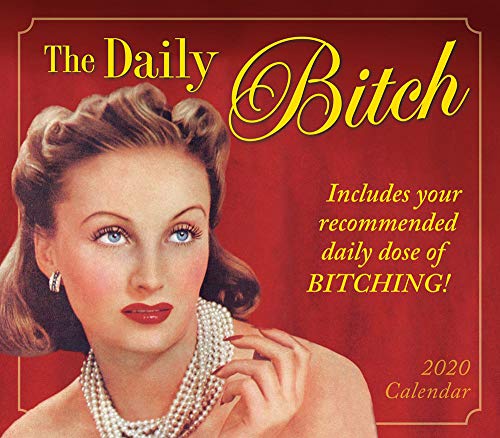 2020 Daily Desk Calendar: The Daily Bitch 365 Boxed Day-To-Day Calendar