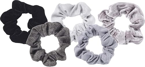 Miniatura 106 de Kitsch Coleteros de satén para mujer, ligas para el cabello sin arrugas para niñas, coleteros para todo tipo de cabello y texturas, perfectos