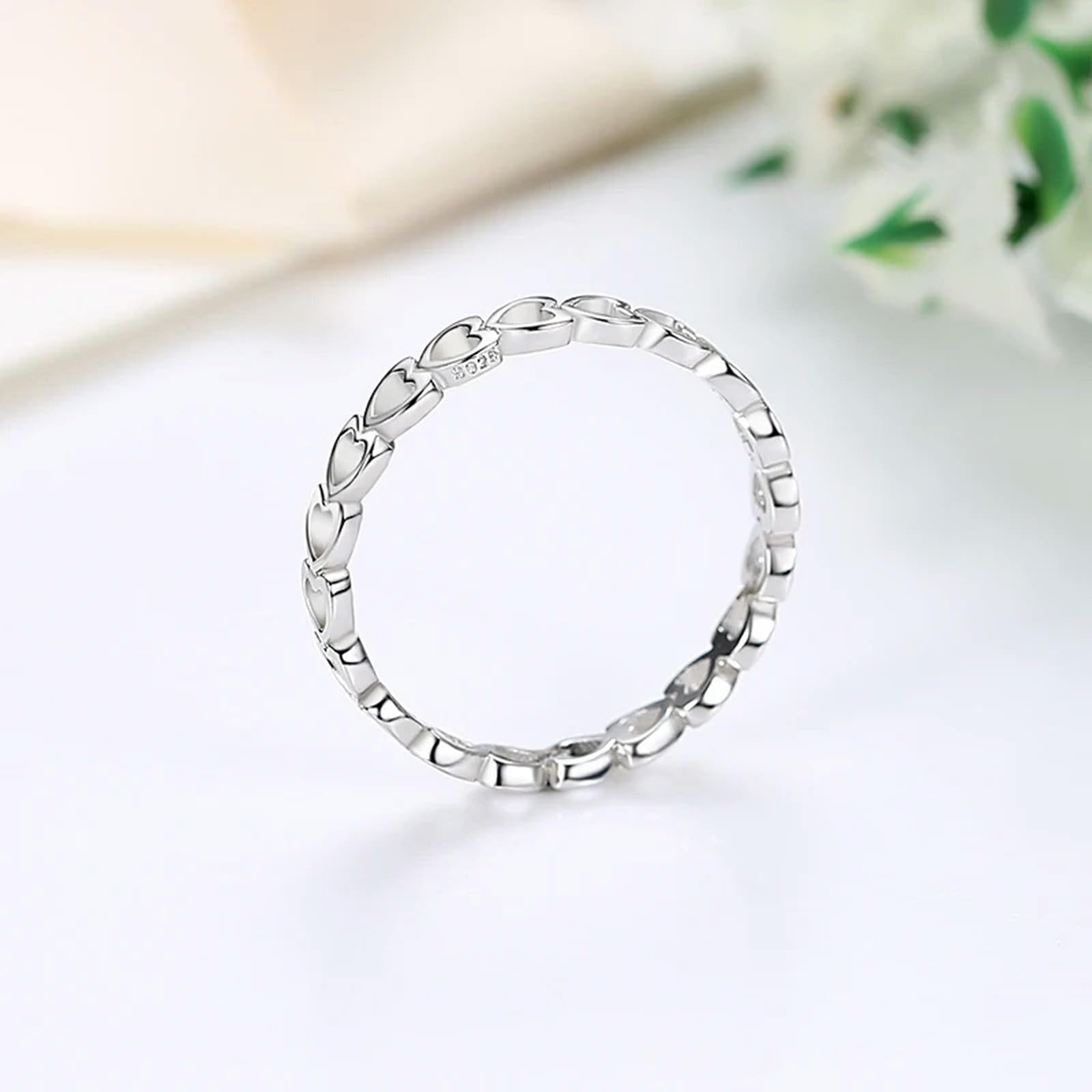 925 anillos de plata esterlina para mujer, corona Original, corazón, espoleta, compromiso, boda, anillo de cristal de oro rosa, joyería de lujo
