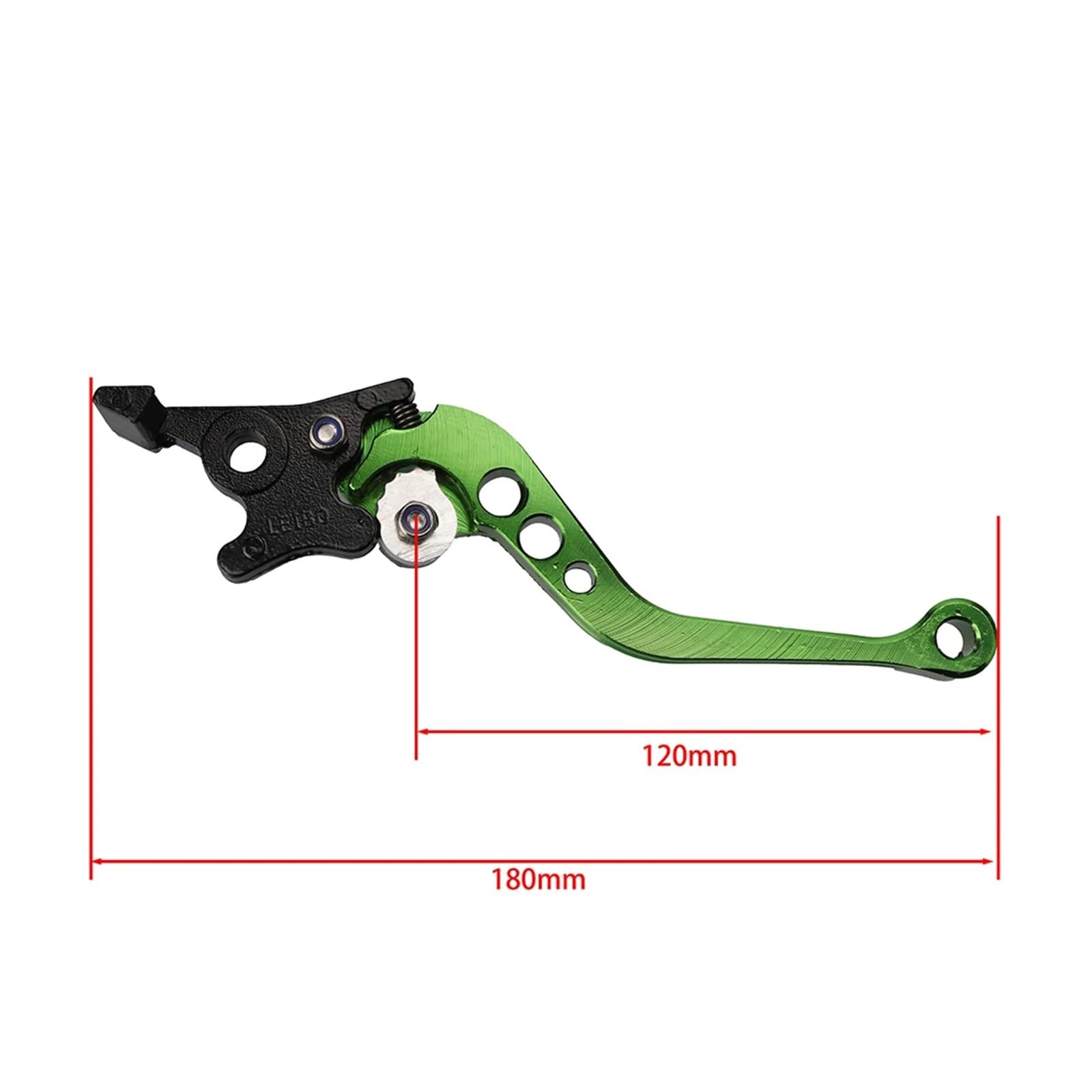 Palanca Freno Universal Motocicleta, Palanca Mano Ajustable, Palanca Freno Aleación Aluminio CNC, Accesorios Modificados para Motocicleta Palancas Frenos