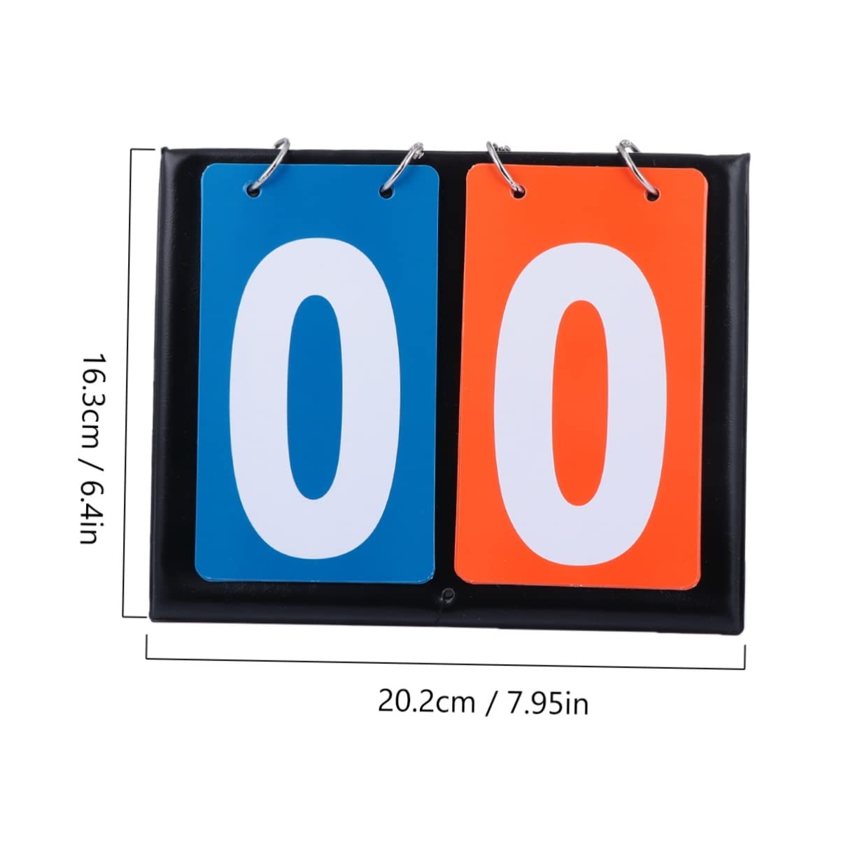 Abaodam Basketball Scoreboard Flip Score Keeper Lightweight Portable Design for Easy Use for Games and Competitions Durable Materials and Combination