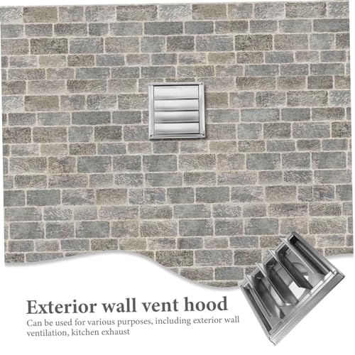 Couvercle de grille de conduit d'aération extérieur carré iplusmile - 8