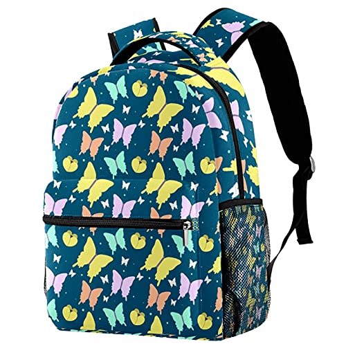 Sac à dos voyage campus motif papillons filles garçons : fini le manque de place et de style