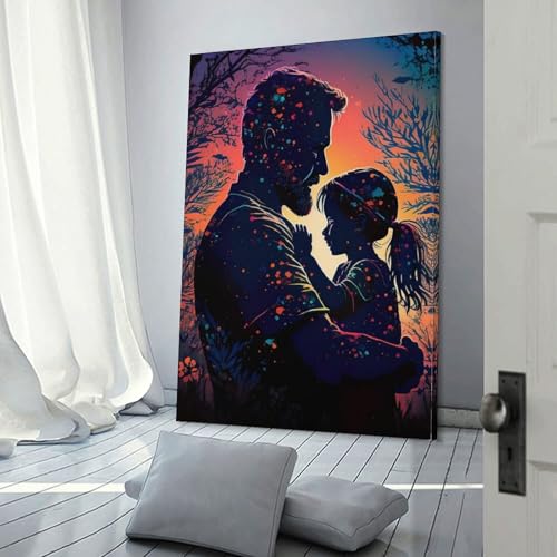 Tableau mural image sur toile salon déco moderne chambre bureau 50x75cm