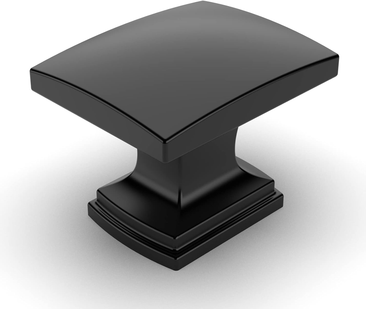 Asidrama 10 Pack Matte Black Kitchen Knobs Dresser Knobs Drawer