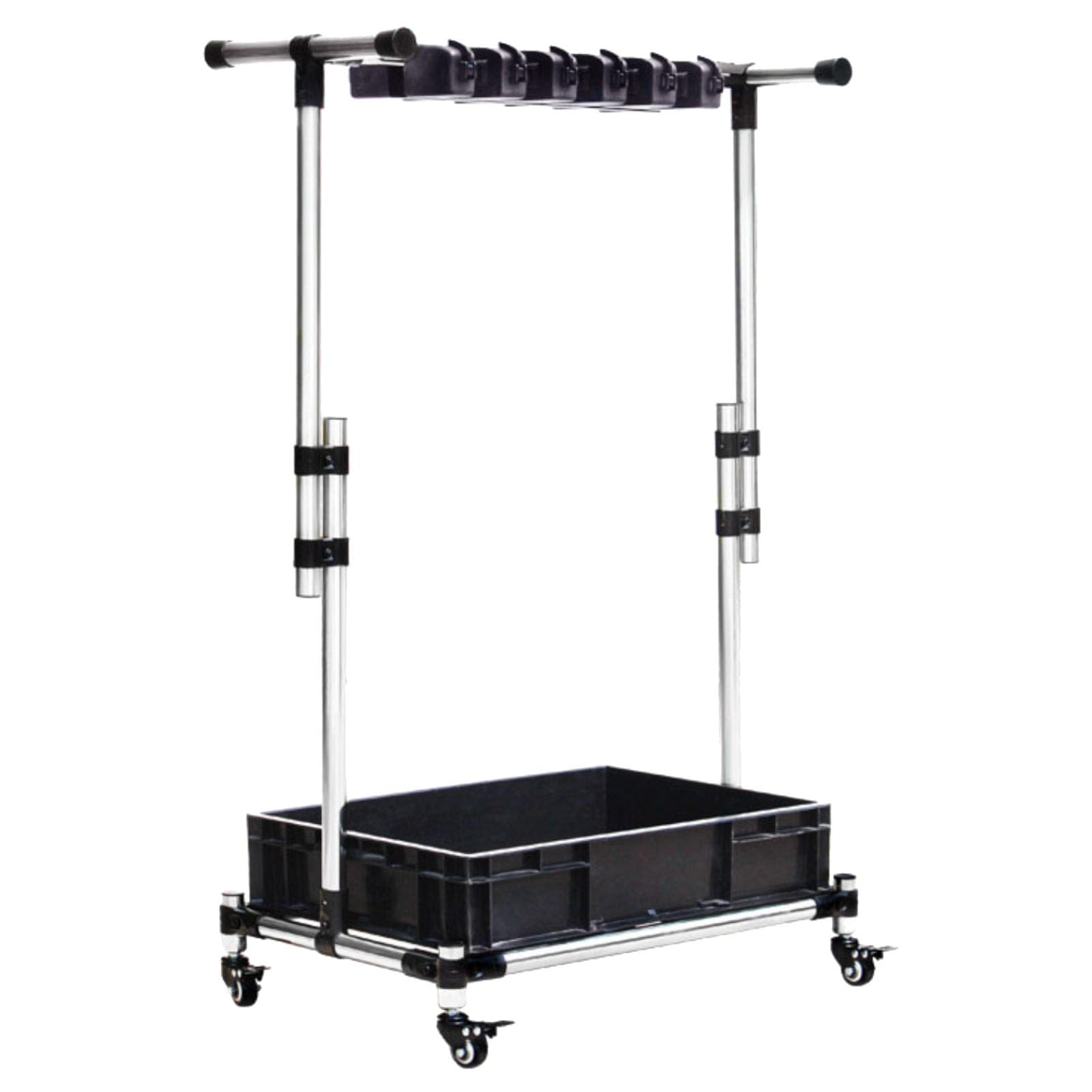 Mnuvxzaewf Black Movable Mop Broom Rack