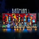 BRICKSHINING LED Lighting Compatible with Lego Batman: The Animated Series Gotham City 76271, Light Kit Compatible with Lego 76271, NOT Included The Model Set（Standard Version）